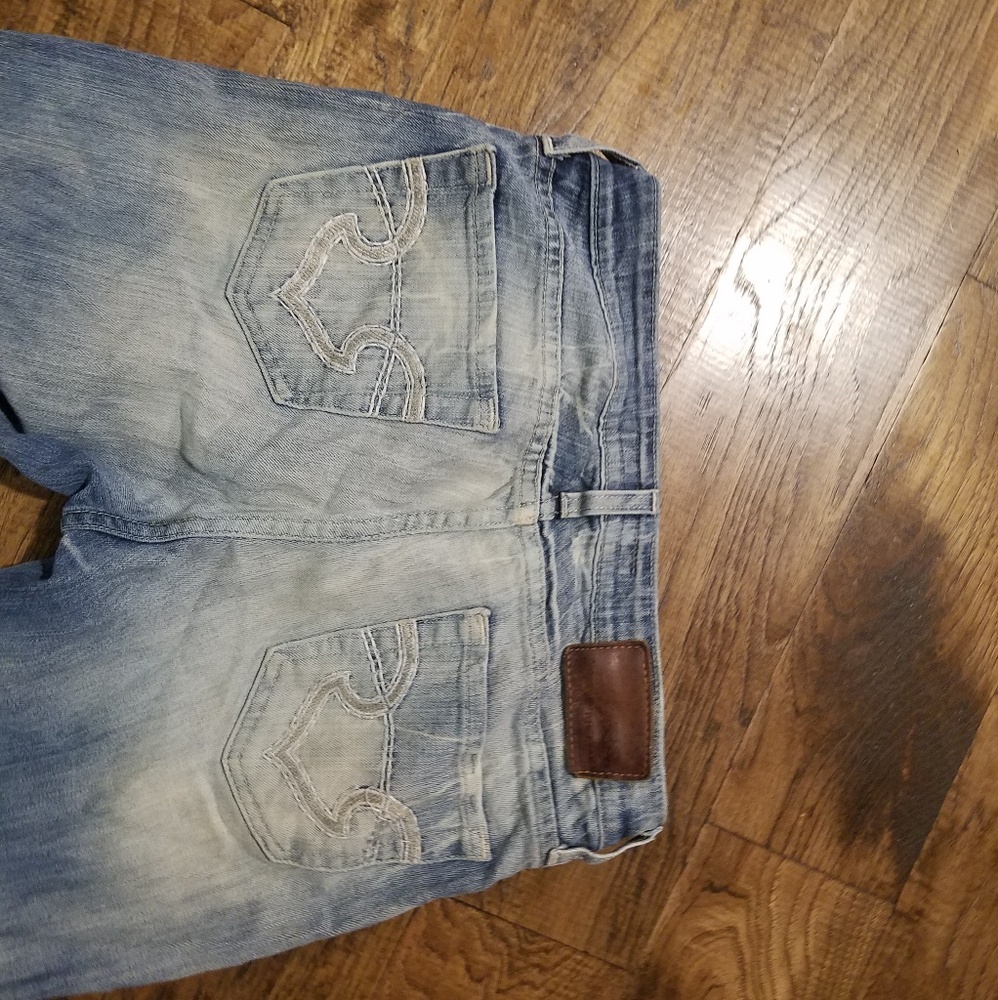 Big star size 28 maddie mid rise fit capri jeans